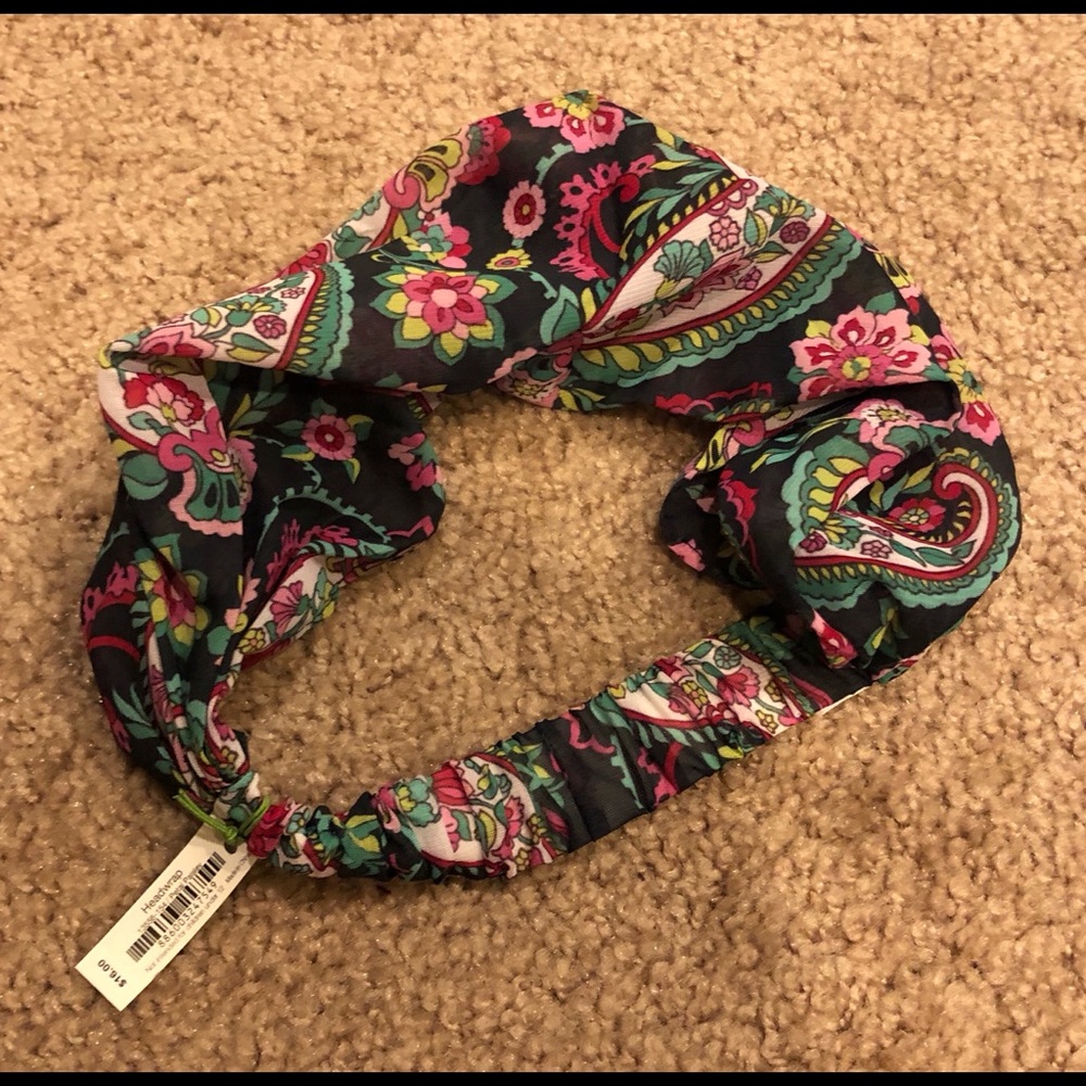 Vera Bradley Petal Paisley Headwrap. New